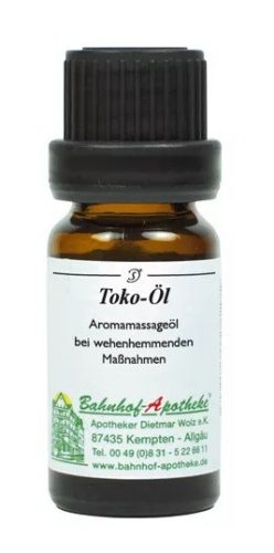 Stadelmann toko-olaj (idő előtti méhtevékenység csökkentésére), 10 ml
