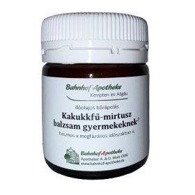   Stadelmann kakukkfű-mirtusz balzsam gyerekeknek és csecsemőknek (köhögésbalzsam), 30 ml