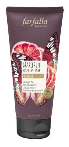 Farfalla hajformázó gél grapefruit-tal normál hajra, 100 ml